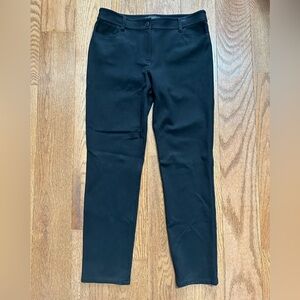 Talbots Black Mid-rise Zippered Jegging